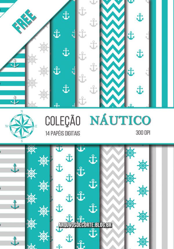 Papel digital Náutico Tiffany
