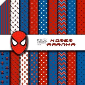 Papel digital Homem Aranha grátis