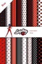 papel digital ladybug grátis