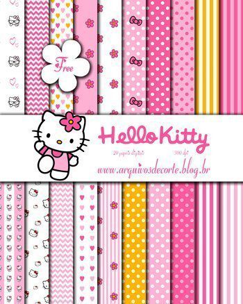 Kit digital Hello Kitty