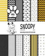 Papel digital Snoopy