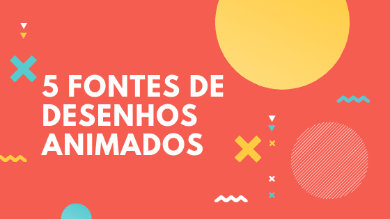 5 fontes de desenhos animados