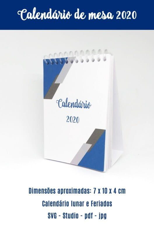Calendários de mesa 2020 Calendários de mesa 2020