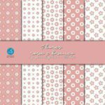 Papel digital Flores