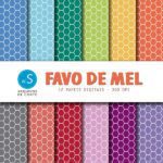 papel digital favo de mel