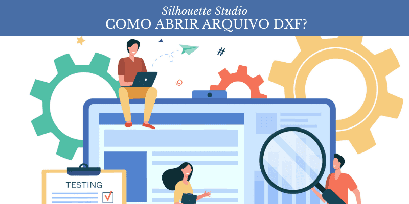 como abrir arquivo dxf silhouette studio