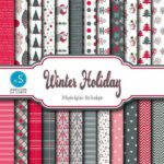 Combo de Papel Digital de Natal 1 - Imagem 6