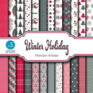 Papel digital Winter Holiday