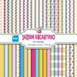 Kit de Papel Digital Jardim Encantado