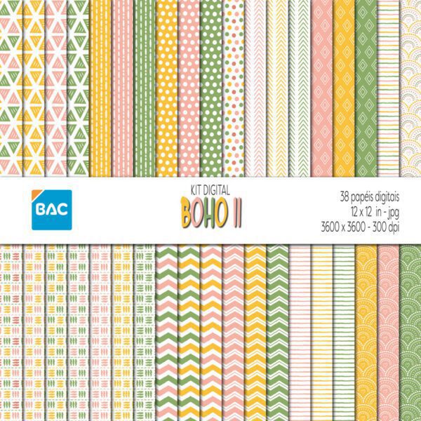 Kit digital Boho II Kit digital Boho II