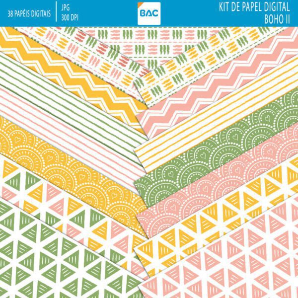Kit digital Boho II Kit digital Boho II