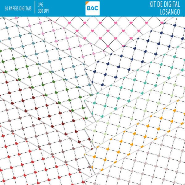 Papel digital Losangos