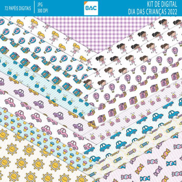 Kit Digital Dia das Crianças