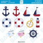 Kit Digital Ursinho Marinheiro