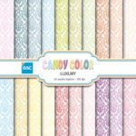 Papel digital Luxury Candy Color