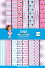 Kit Digital Dora Bailarina