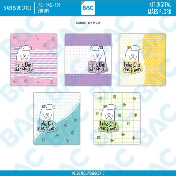 Kit Digital Dia das Mães Flork