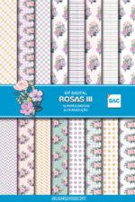 Papel digital Floral Rosas