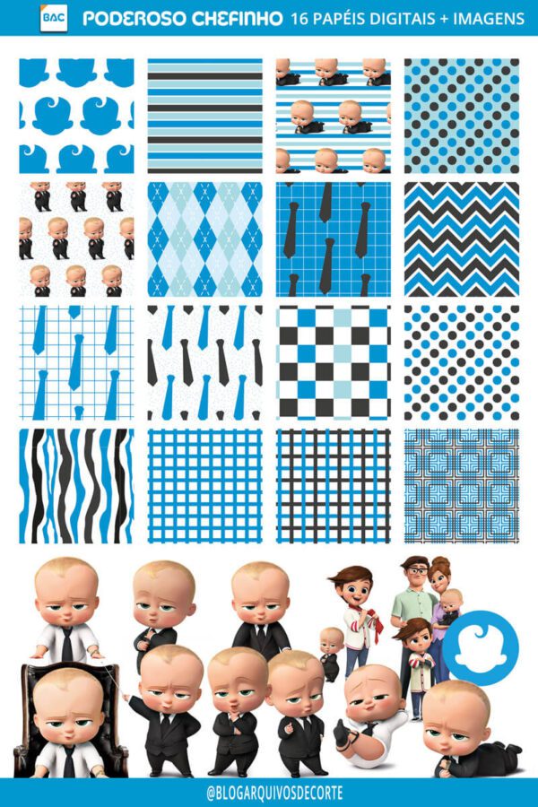 Papel digital O Poderoso Chefinho