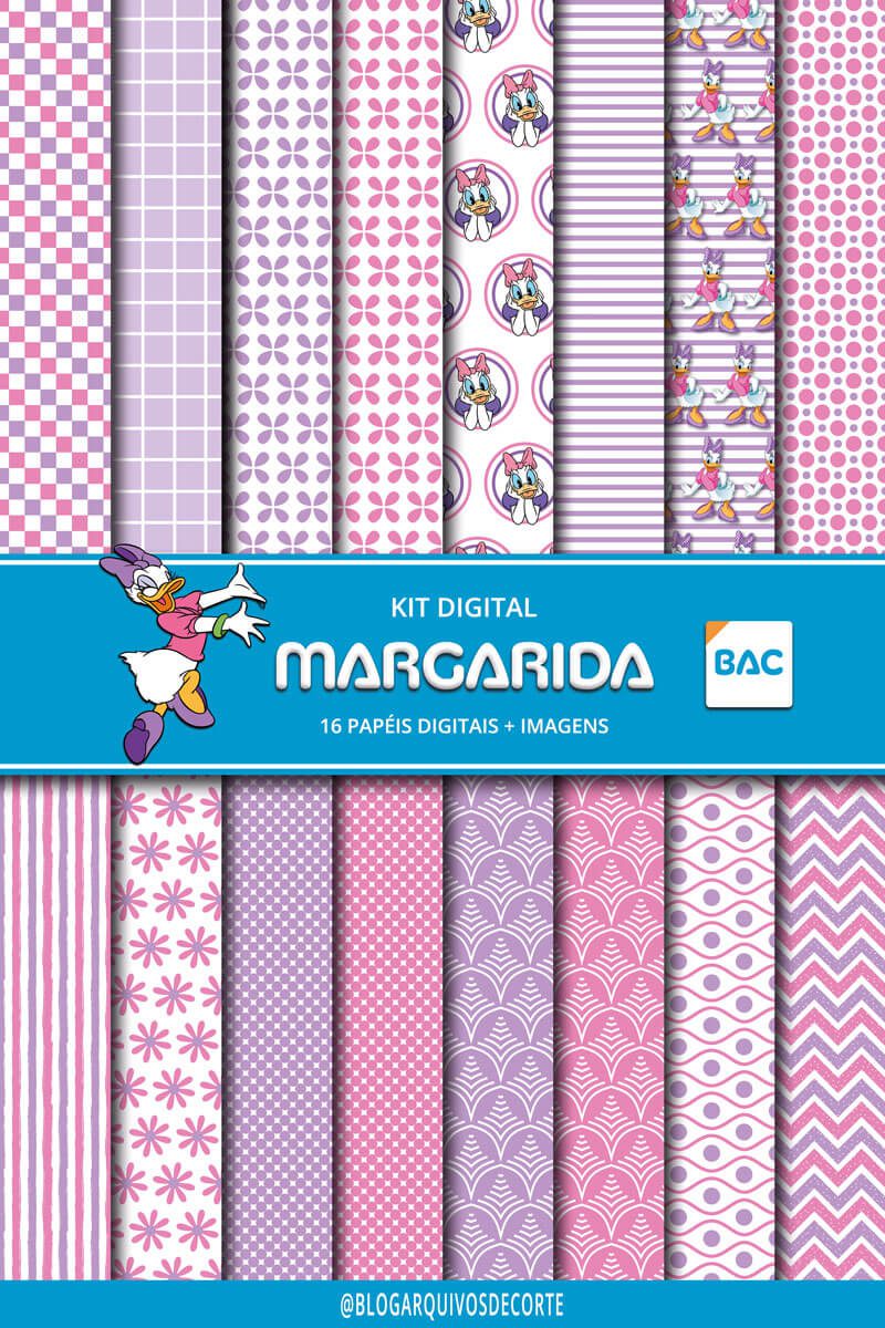 Papel Digital Margarida Disney