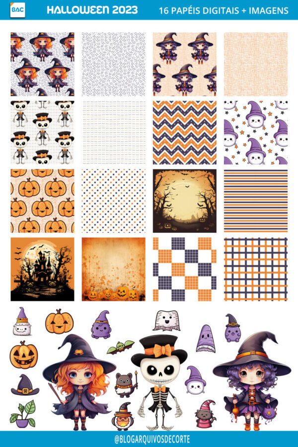 Kit Digital Halloween 2023
