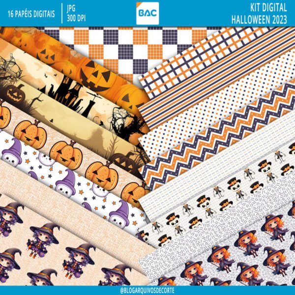 Kit Digital Halloween 2023