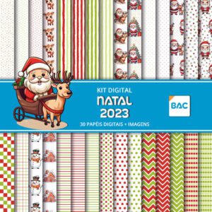 Papel Digital de Natal 2023