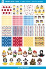 Papel Digital Branca de Neve
