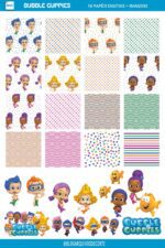 Papel Digital Bubble Guppies
