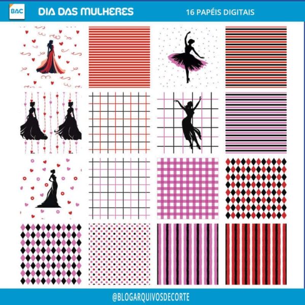 Papel Digital Dia das Mulheres 2024