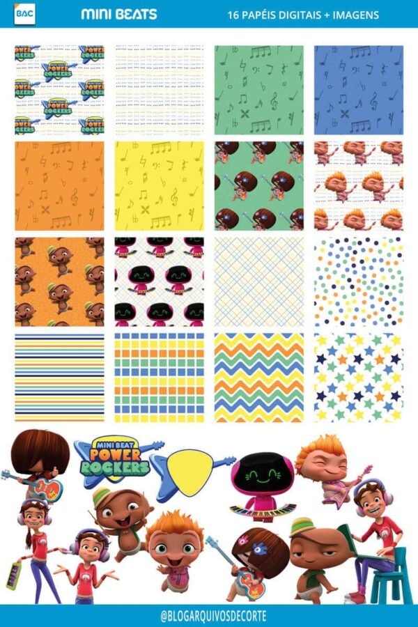 papel digital mini beats