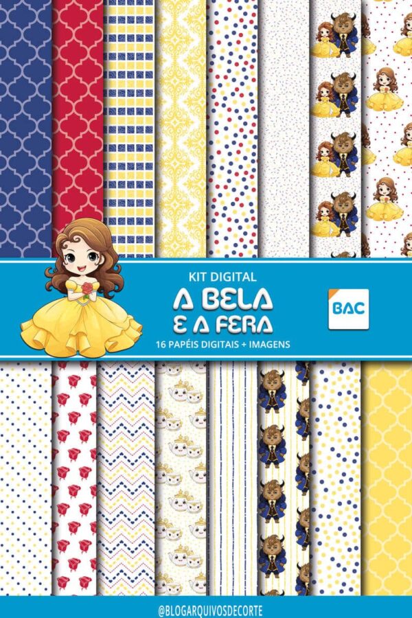 Papel Digital A Bela e a Fera Papel Digital A Bela e a Fera