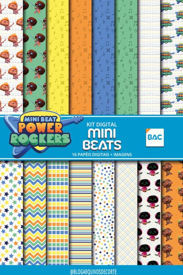 papel digital mini beats papel digital mini beats