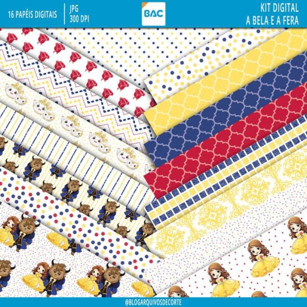 papel_digital_a-bela-e-a-fera Papel Digital A Bela e a Fera