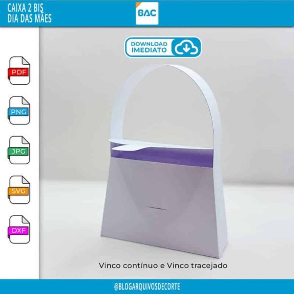 molde-bolsinha Arquivo de Corte Bolsinha