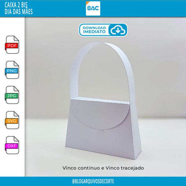 molde-de-bolsinha Arquivo de Corte Bolsinha