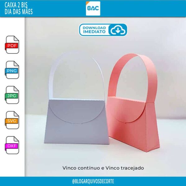 molde-limpo-de-bolsinha Arquivo de Corte Bolsinha