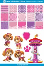 Kit de Papel Digital Skye