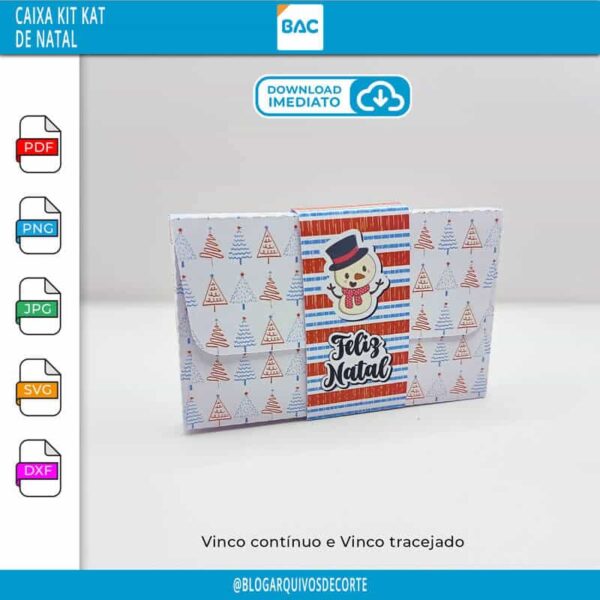caixa-kit-kat-natal Caixa Kit Kat de Natal