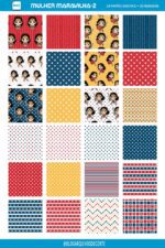 Kit de Papel Mulher Maravilha 2