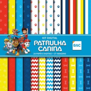 Papel digital Patrulha canina