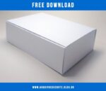 Caixa sem cola retangular