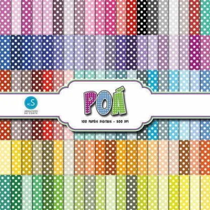Papel digital Poá