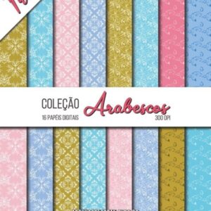 Papel digital Arabescos