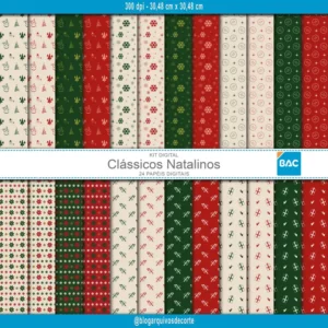 Papel Digital de Natal - Clássicos 2