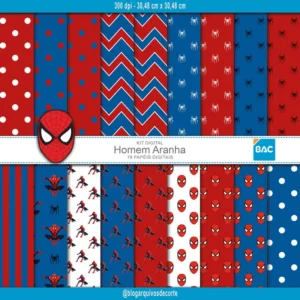 Papel digital Homem Aranha