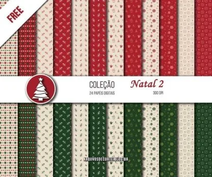 Papel Digital de Natal