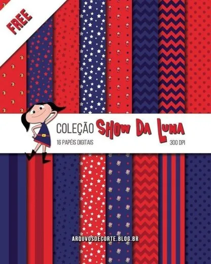 papel digital Show da Luna