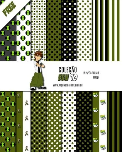 Papel digital Ben 10