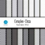 papel digital cinza